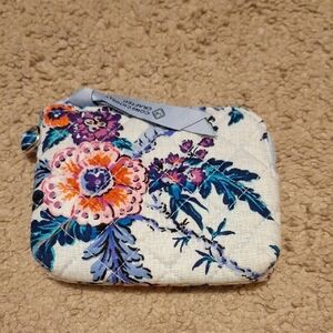 Vera Bradley Blue and Purple Coin Purse FIRM